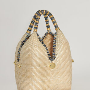 CARLY BAG DENIM DELUXE LIMITED EDITION NYFW X BLOOM RAUL PEÑARANDA