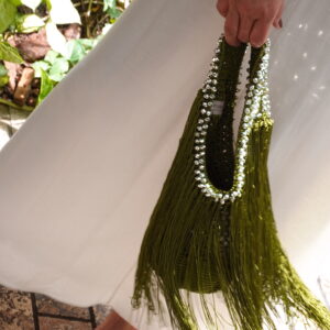 MINI WATERFALL BAG GREEN LIMITED EDITION
