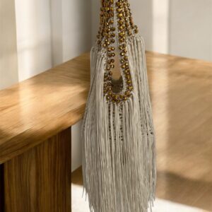 MINI WATERFALL BAG WHITE