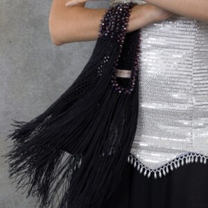 MINI WATERFALL BAG BLACK